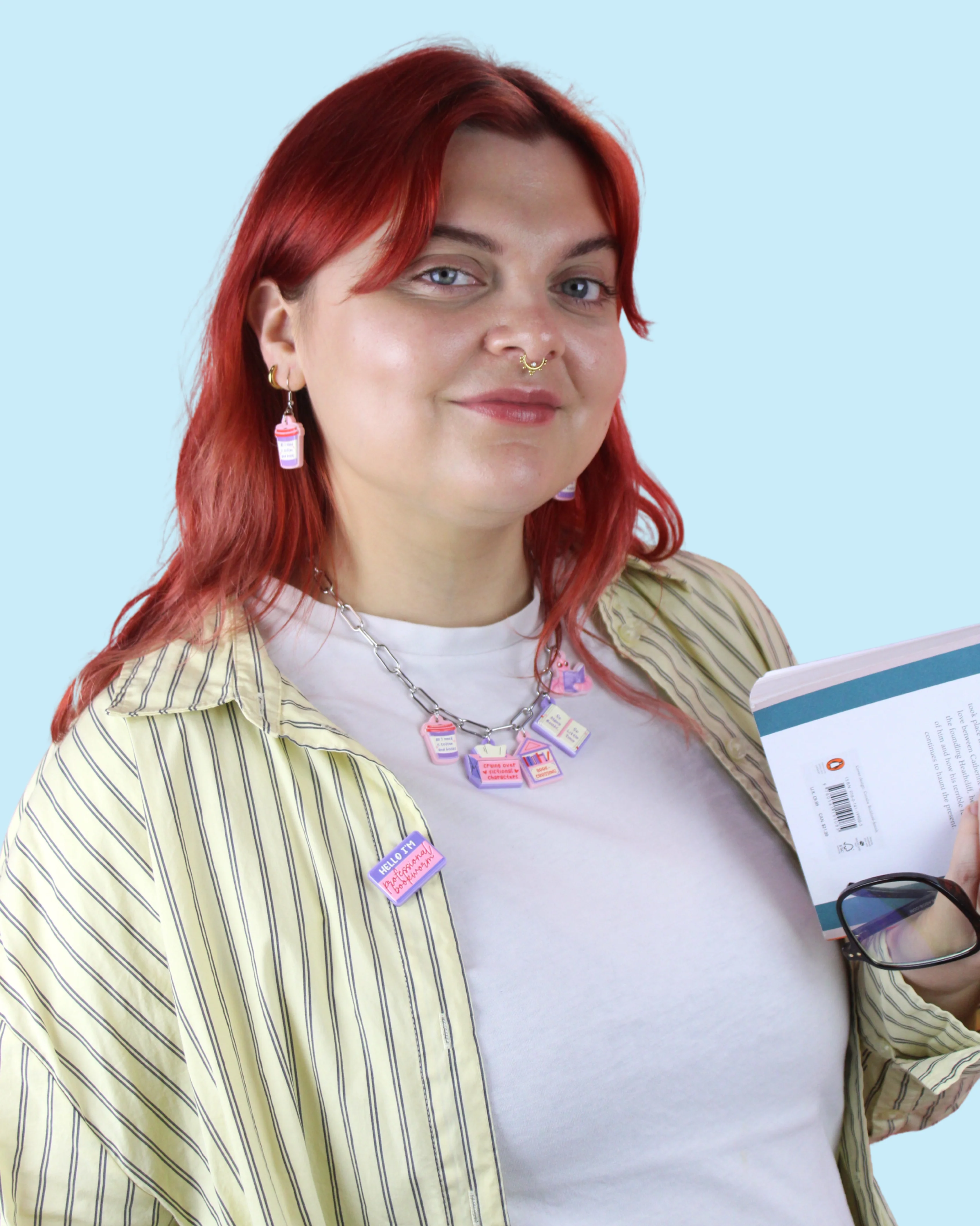 The Book Club Charm Necklace - Image 4
