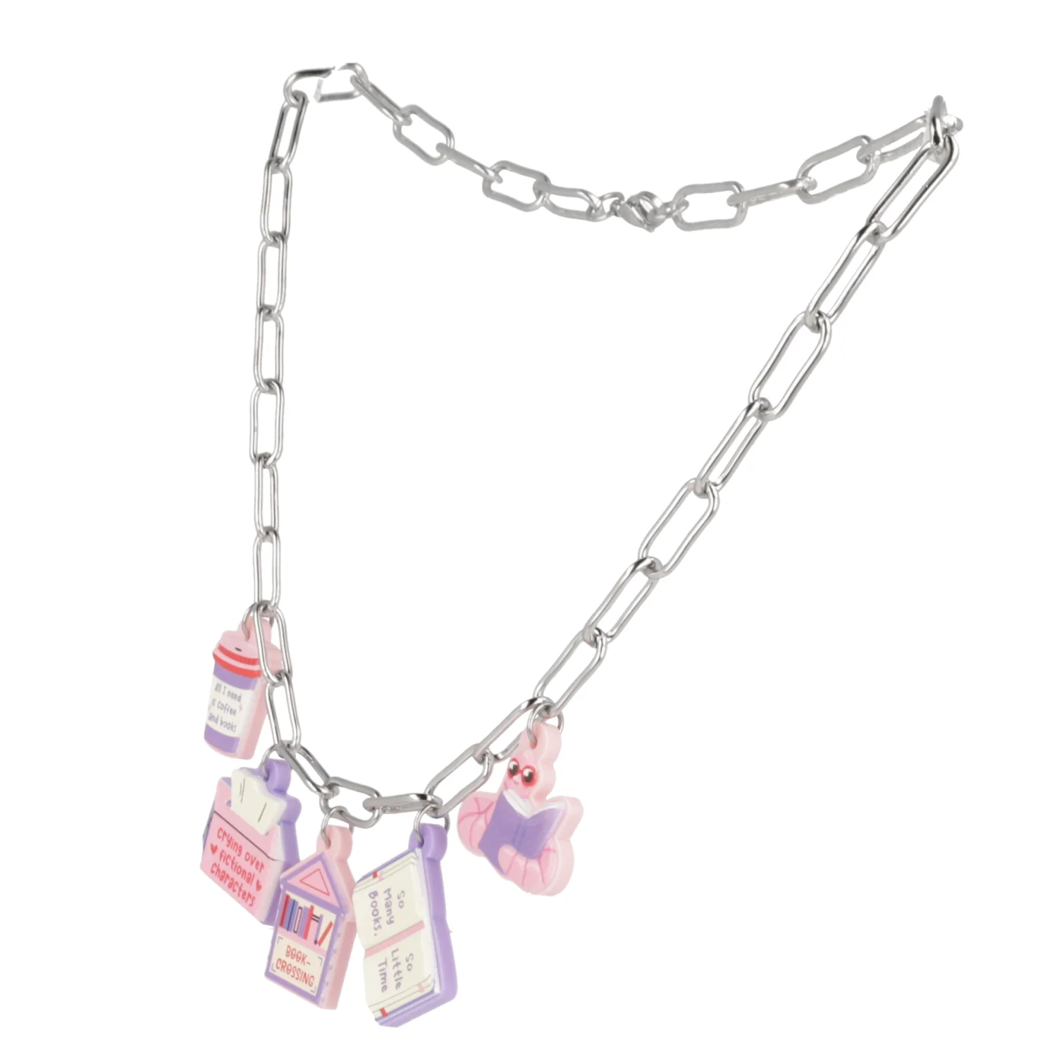 The Book Club Charm Necklace - Image 9