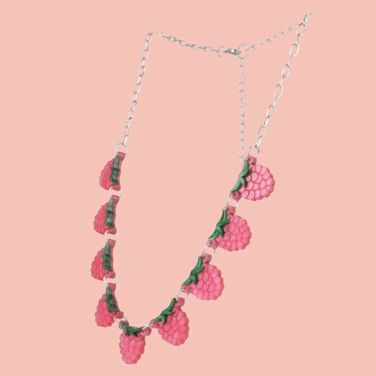 The Punnet Necklace - Raspberries - Image 3