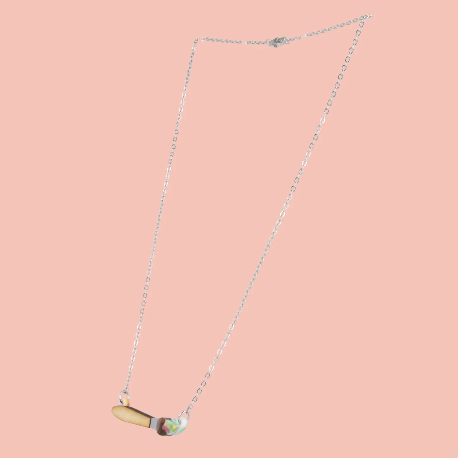 This Is An Art Paint Brush Necklace - Image 4
