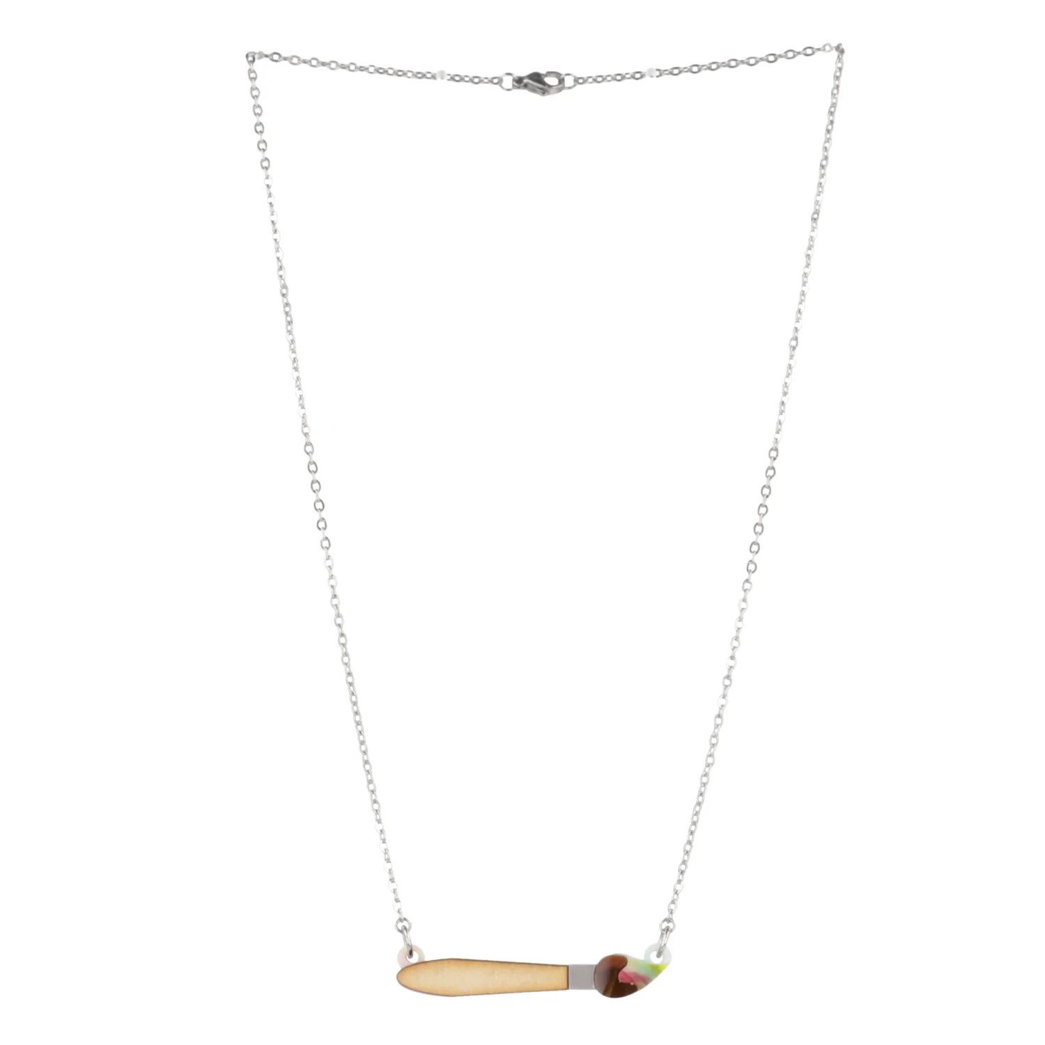 This Is An Art Paint Brush Necklace - Image 6