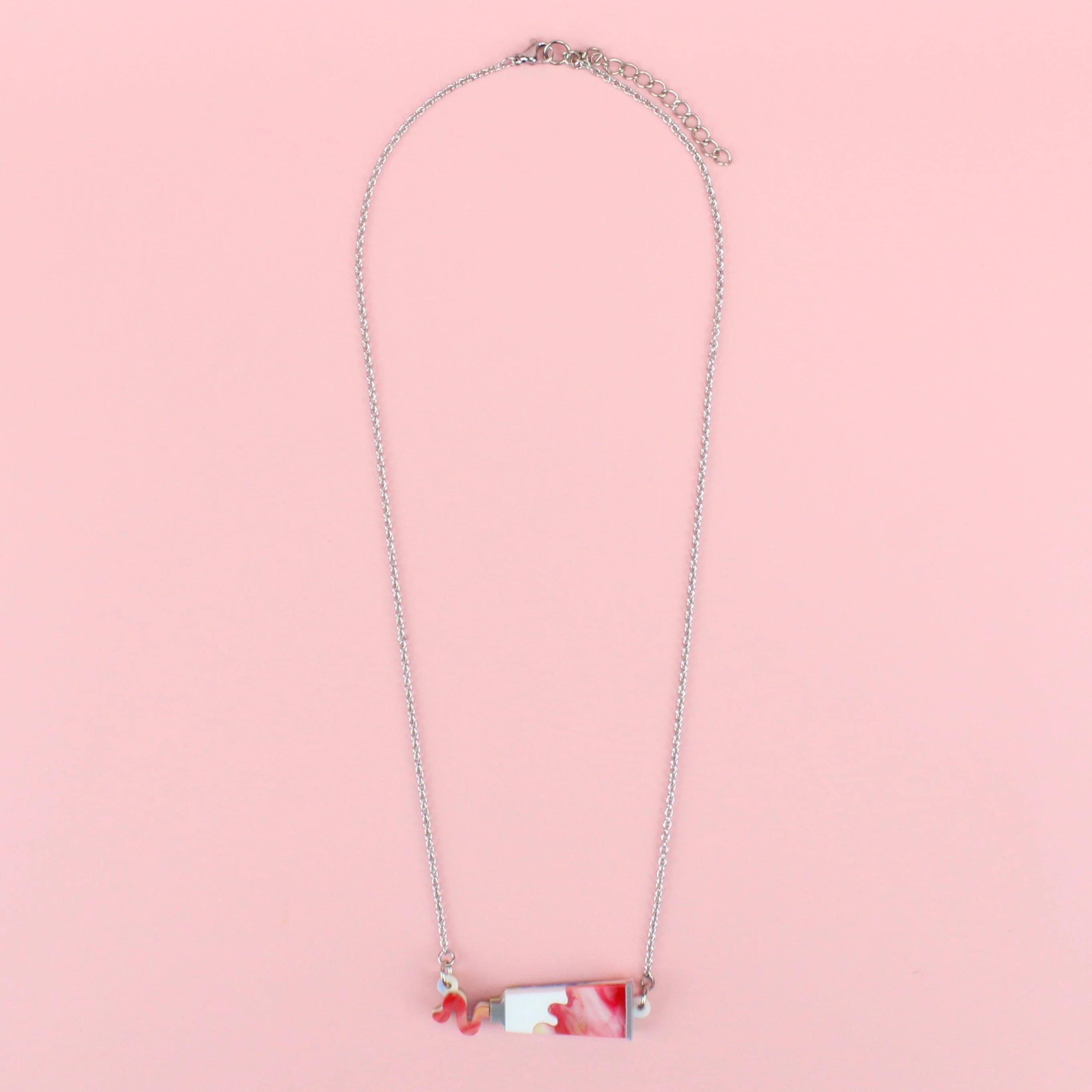 This Is An Art Paint Tube Necklace - Image 6