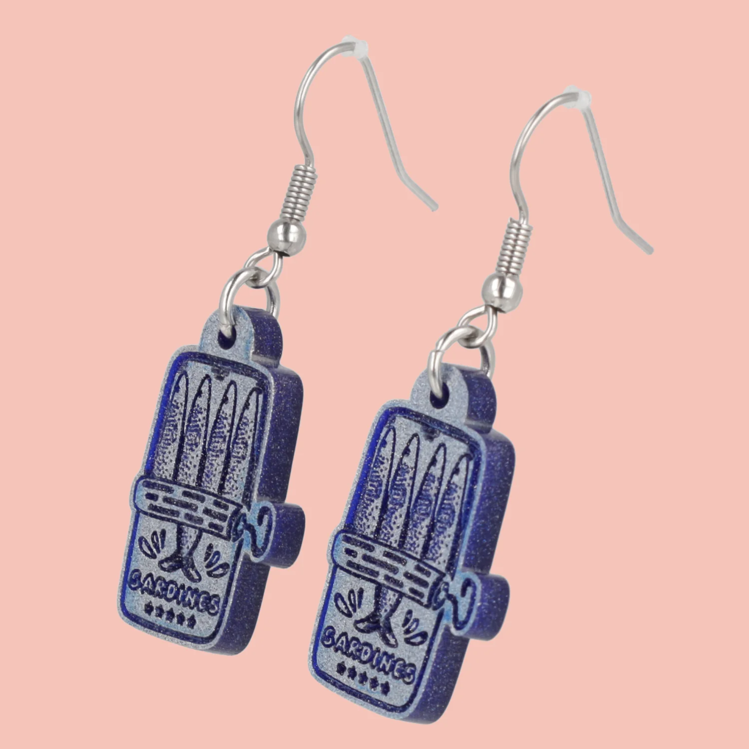 Tin O' Sardines Earrings - Image 3