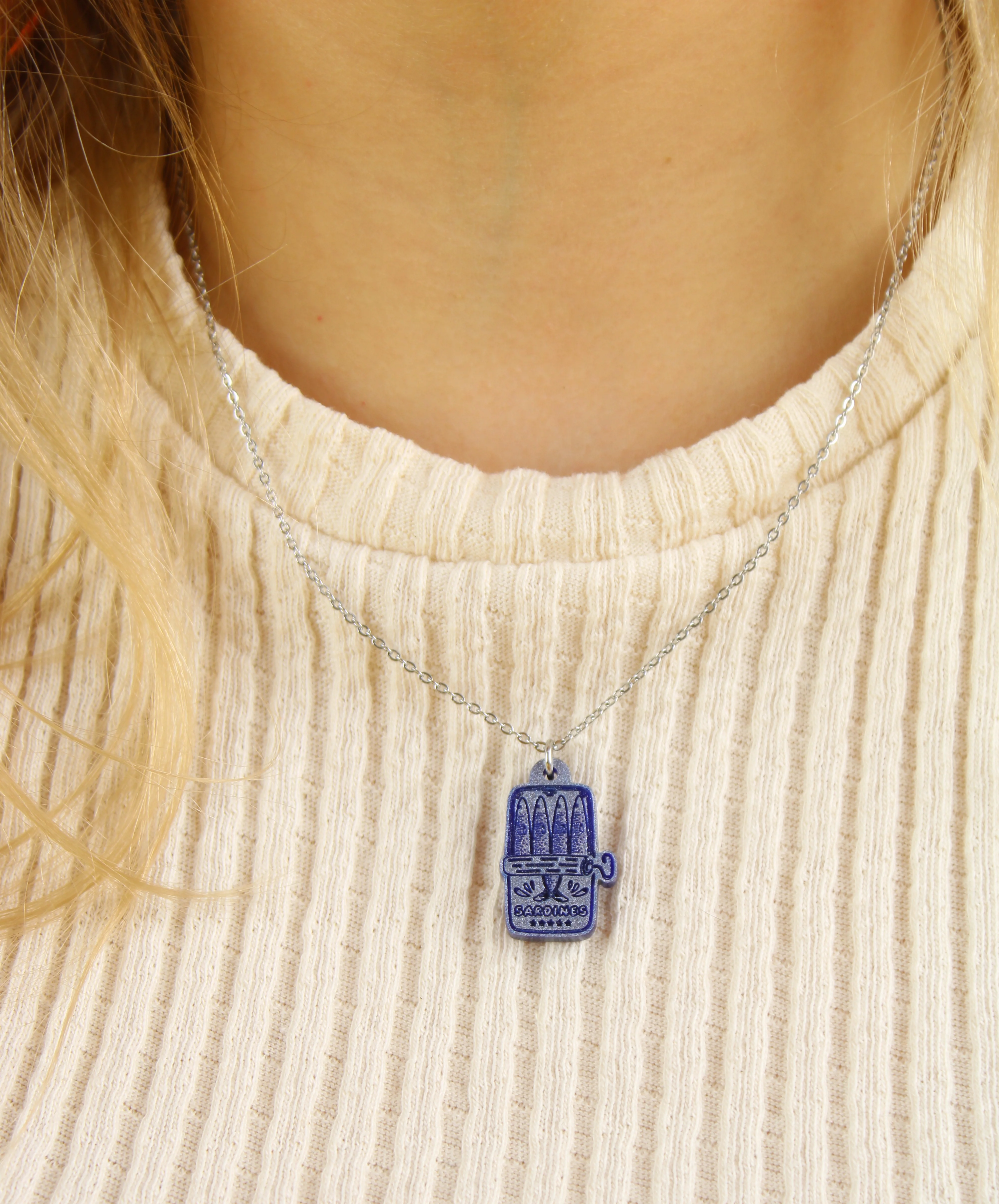Tin O' Sardines Necklace - Image 2