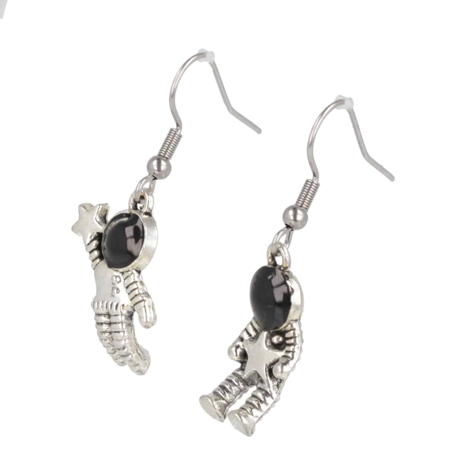 To Infinity Astronaut Earrings - Image 6