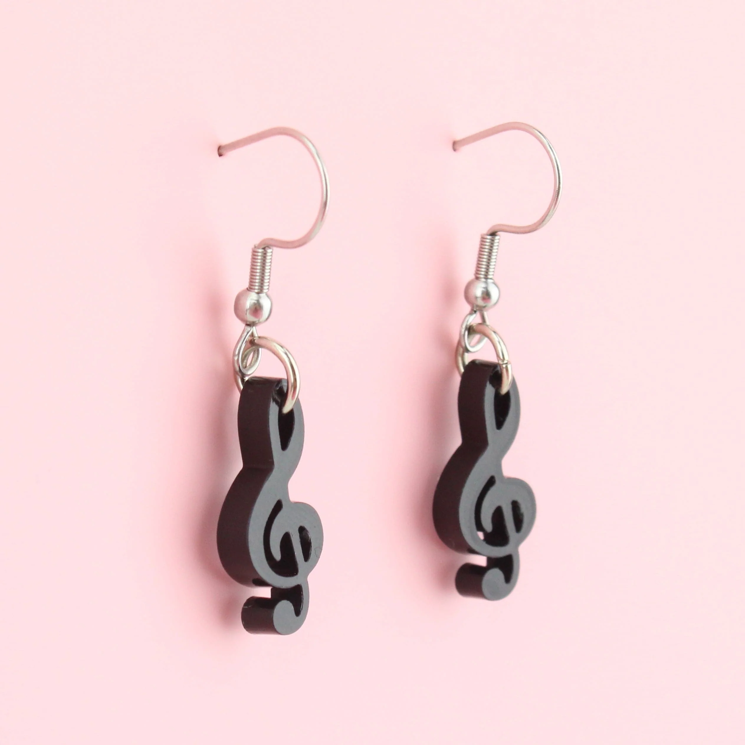 Treble Clef Earrings - Image 4