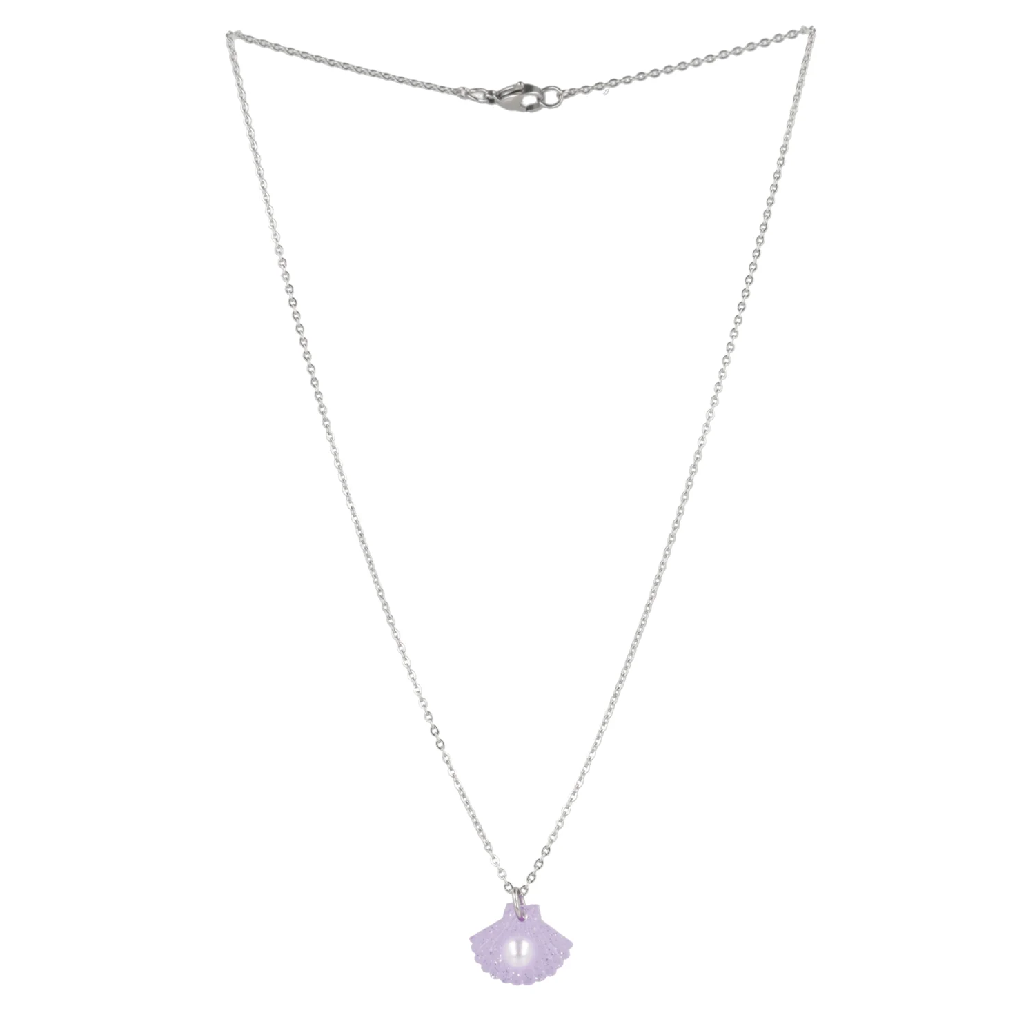 What The Shelly Necklace - Purple - Image 8