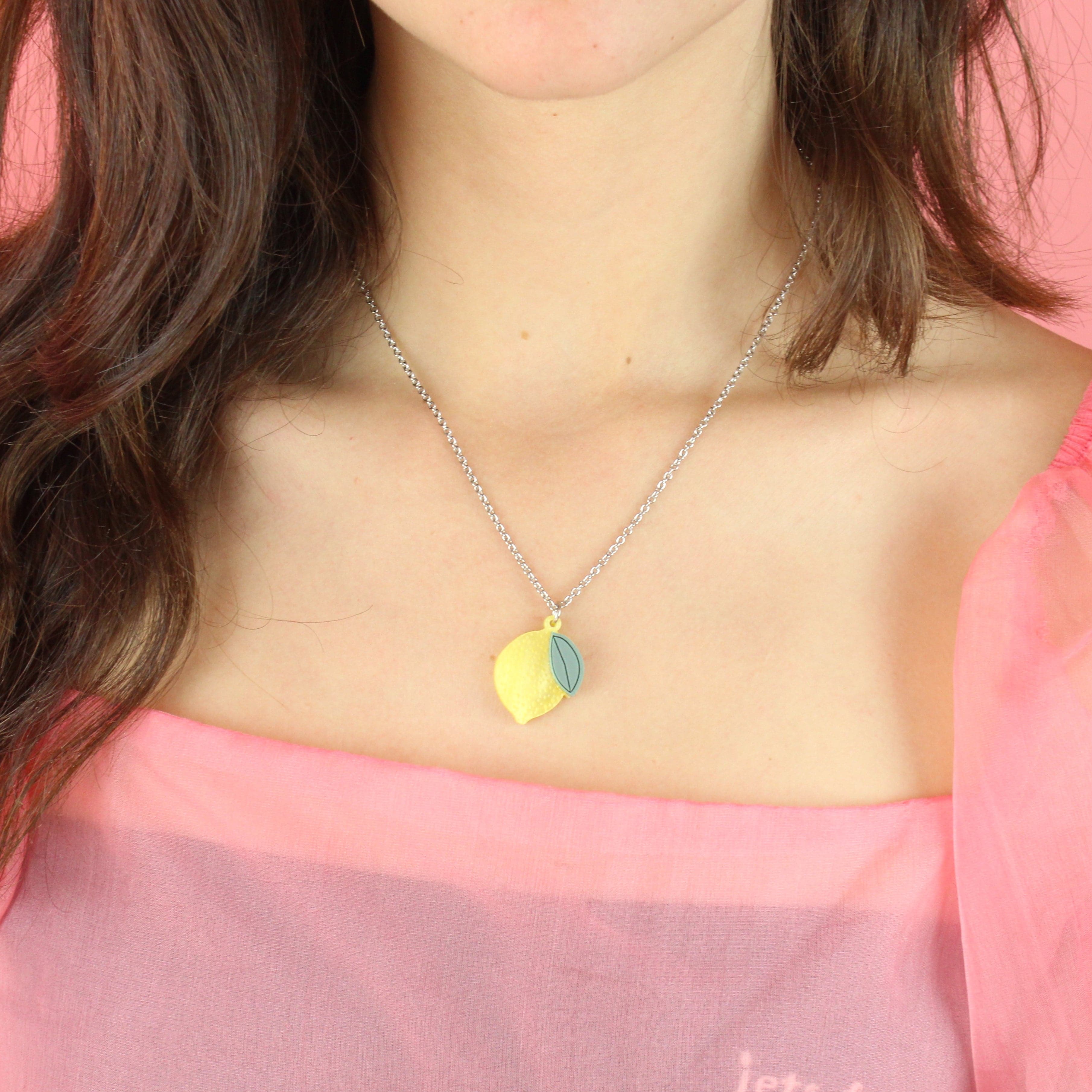 When Life Gives You Lemons Pendant Necklace - Image 4