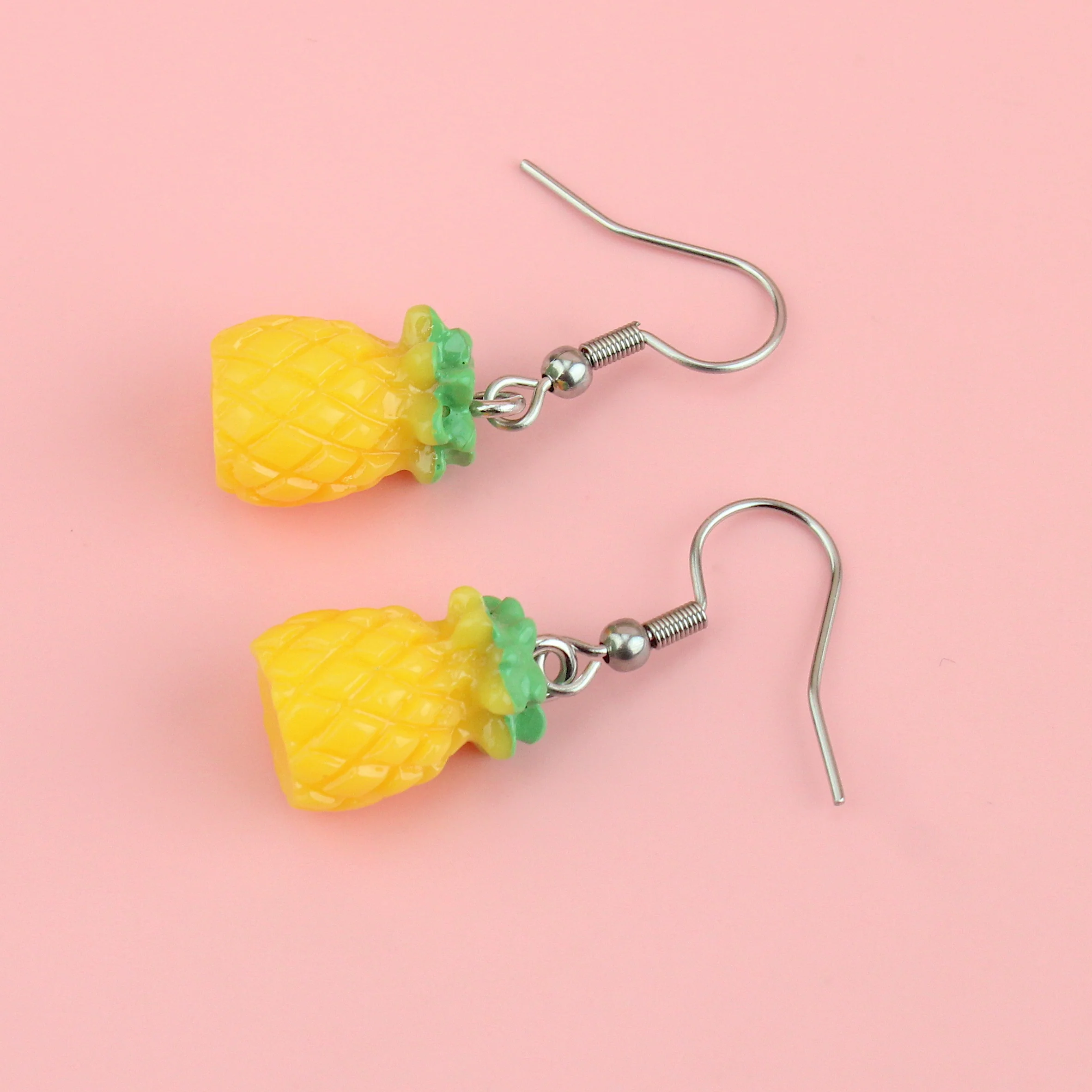 Who Lives In A Pineapple Earrings - Image 3