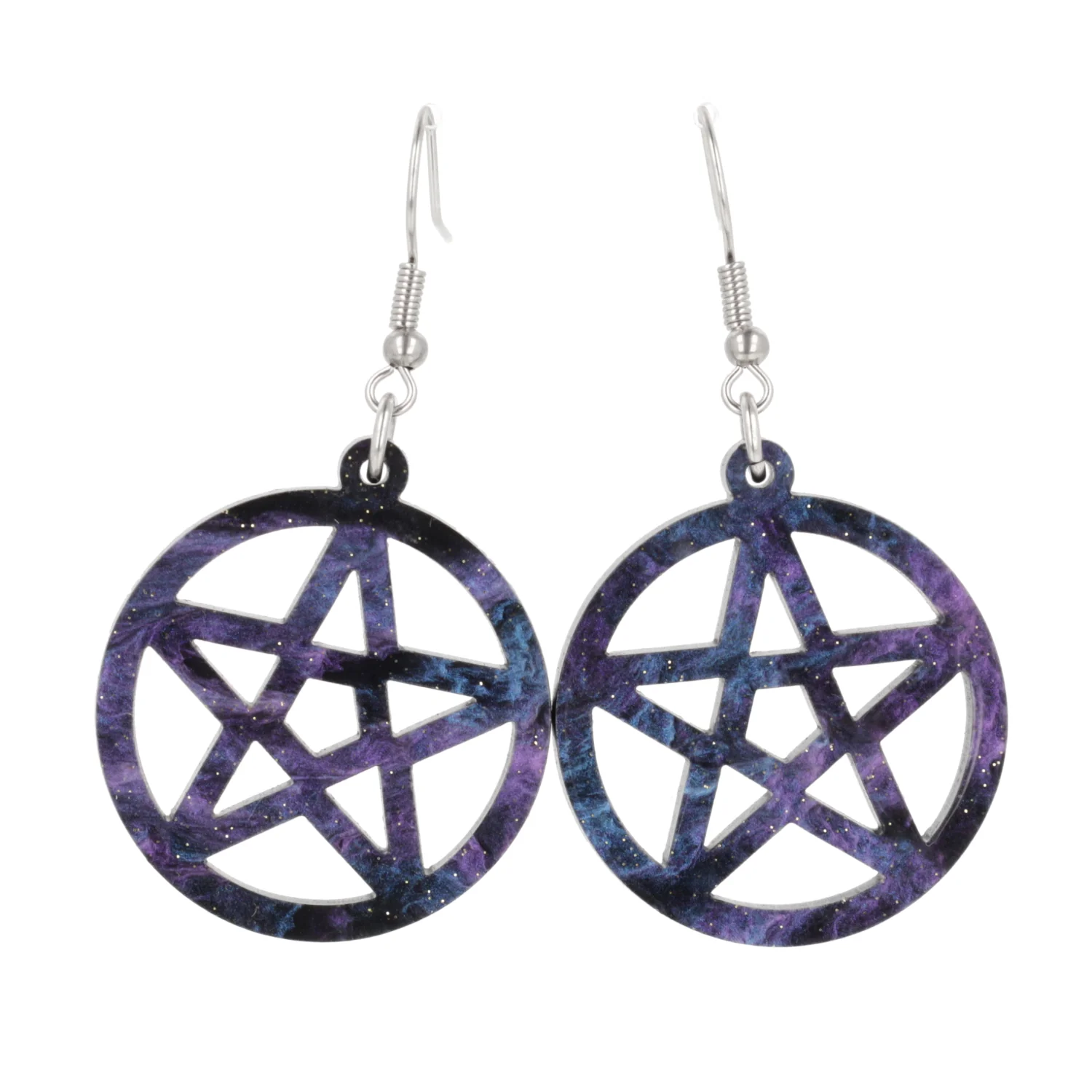 Witching Hour Pentacle Earrings - Image 5