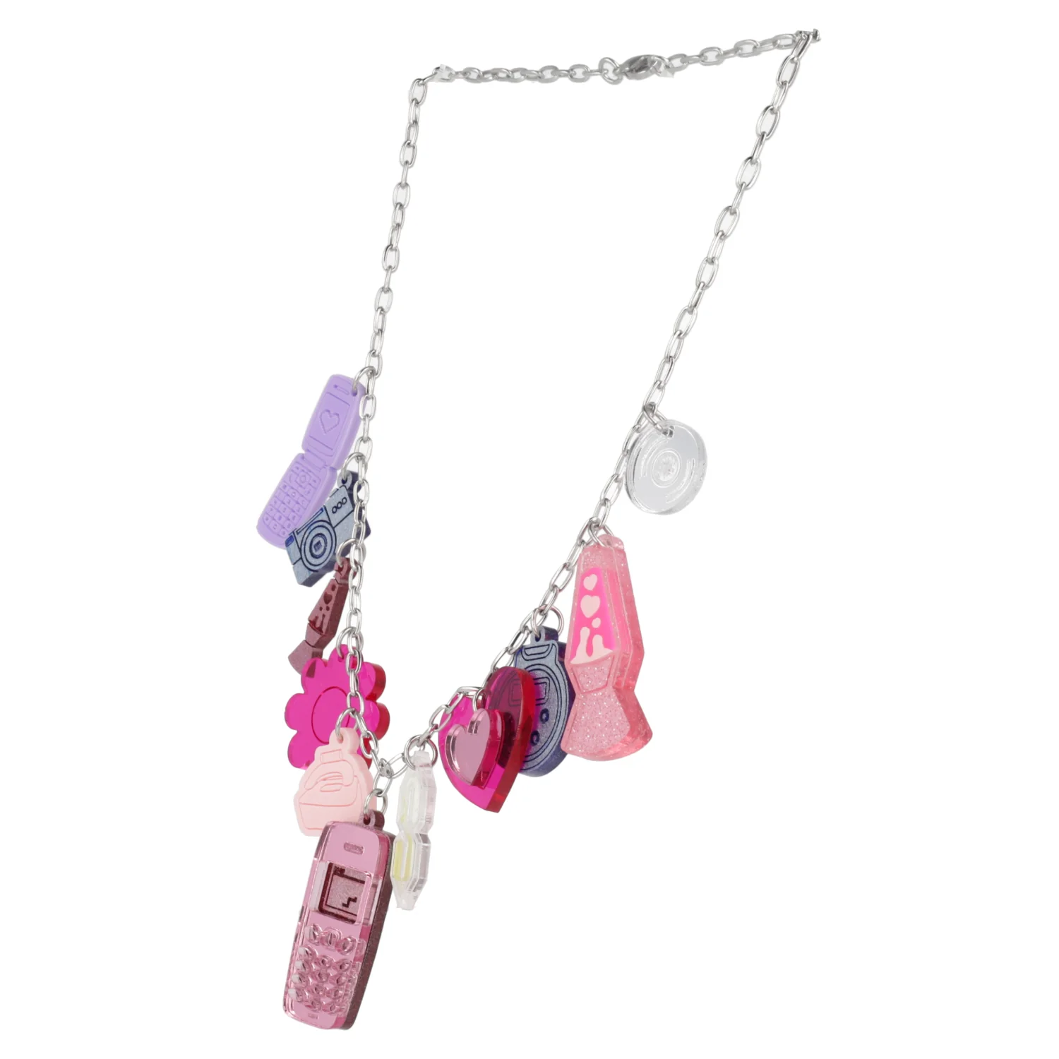 Y2K Bug Charm Necklace - Image 7
