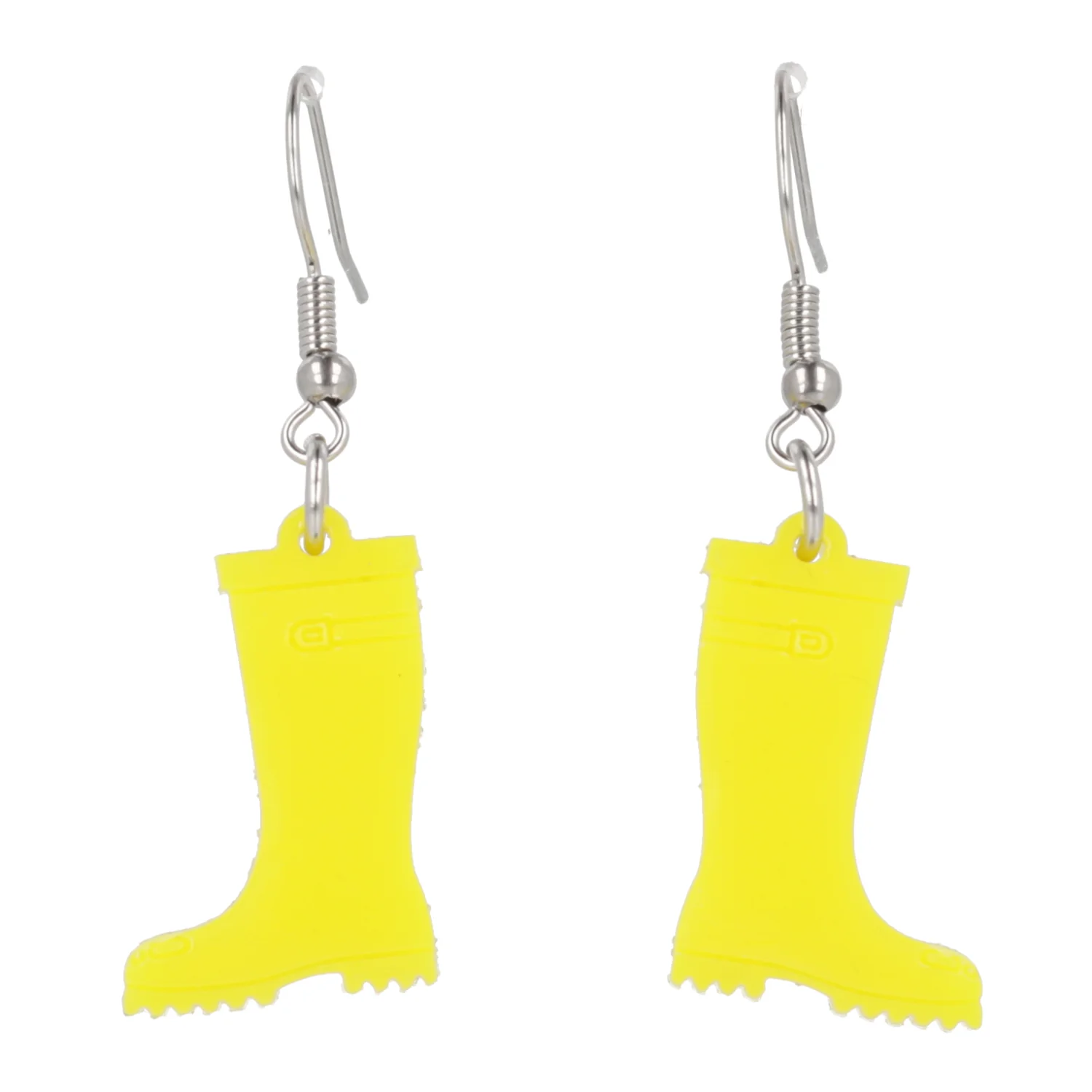 Yellow Wellies Earrings - Image 5