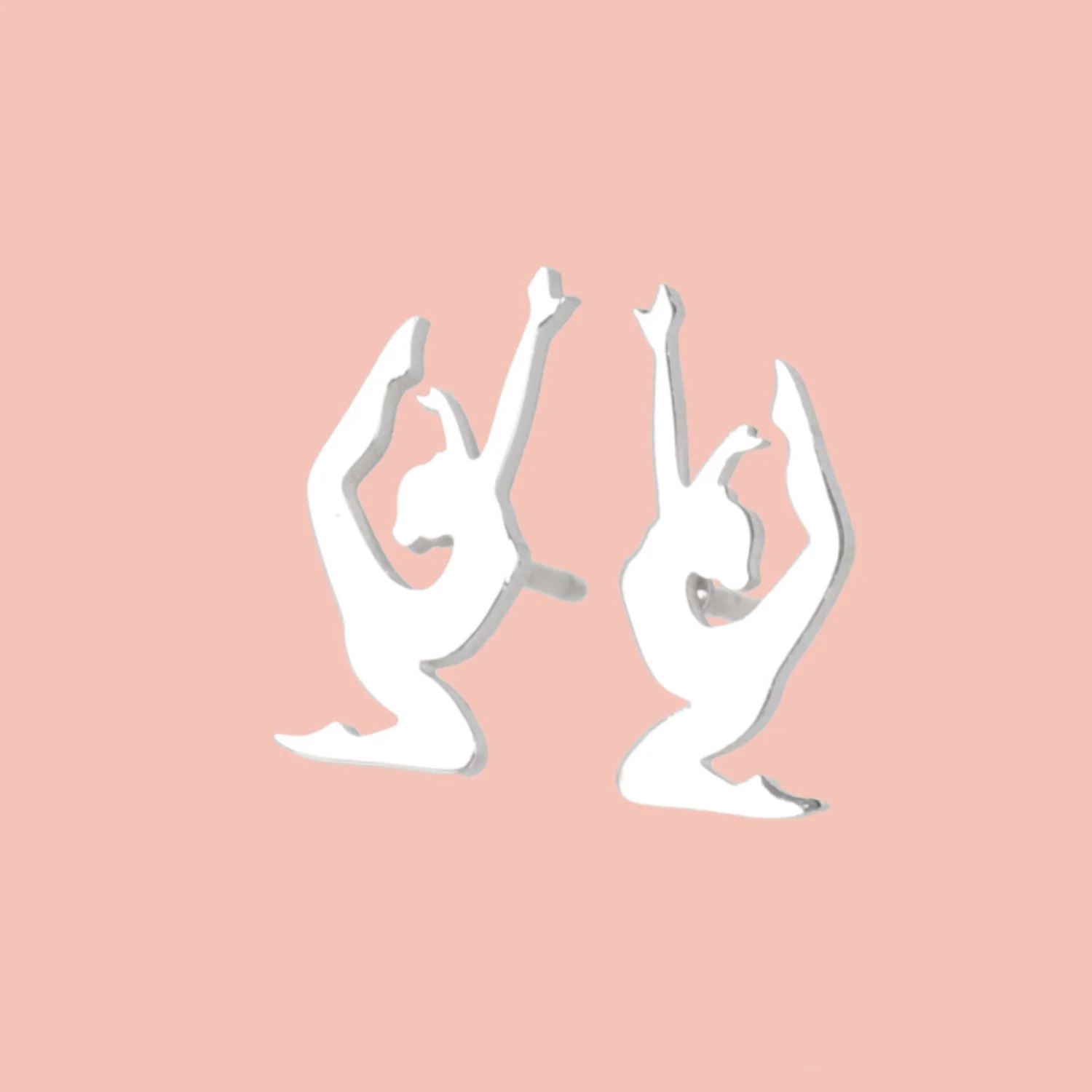 Yoga Pose Stud Earrings - Image 3