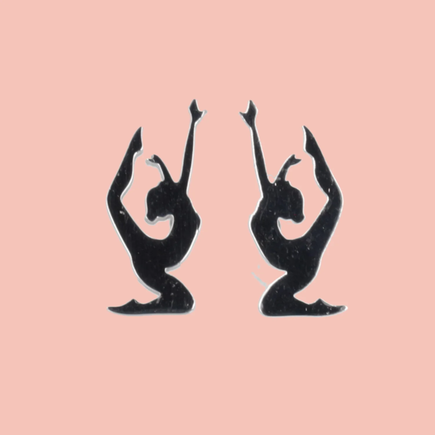 Yoga Pose Stud Earrings - Image 4