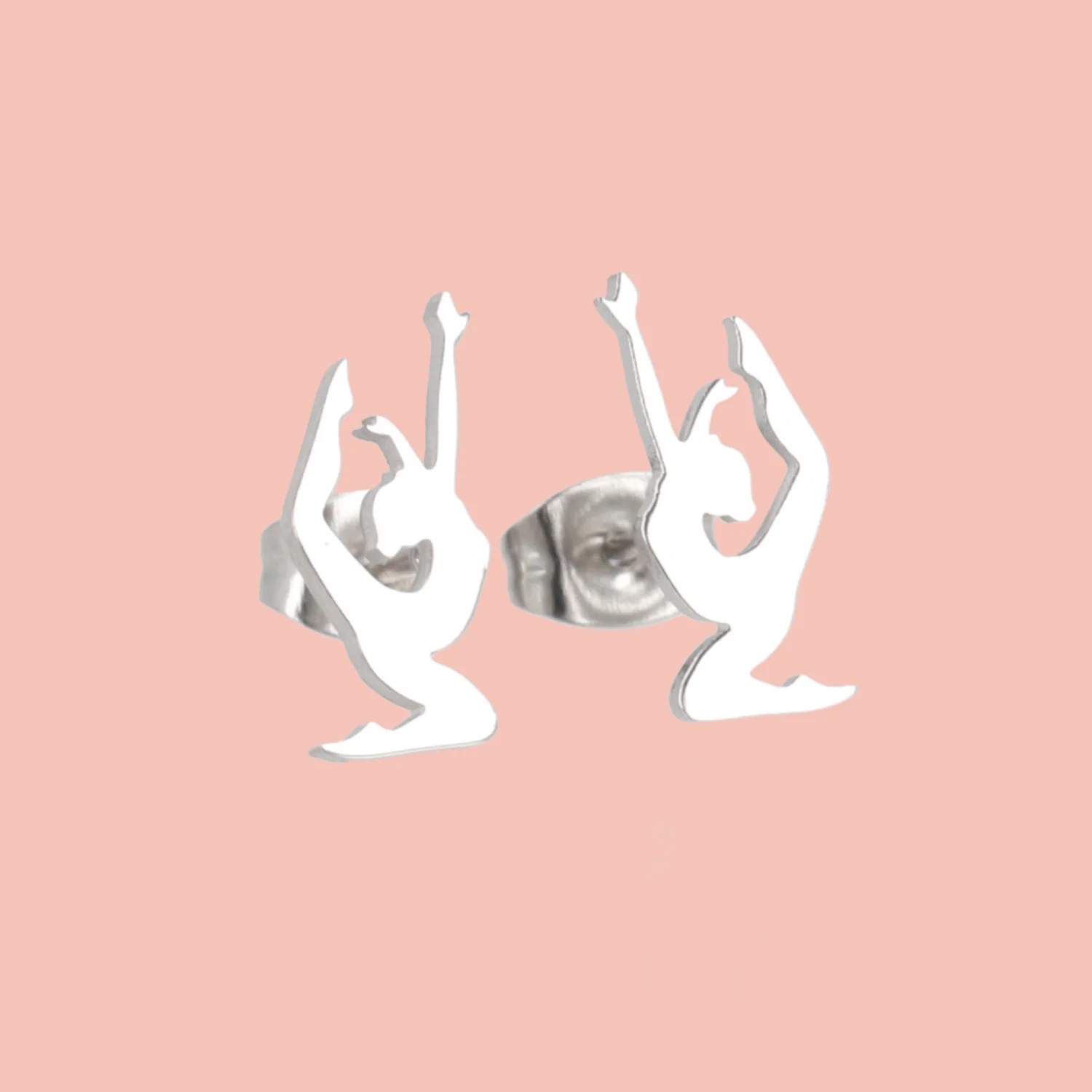 Yoga Pose Stud Earrings - Image 5