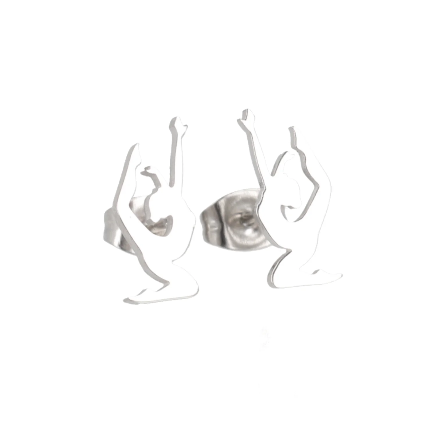 Yoga Pose Stud Earrings - Image 9