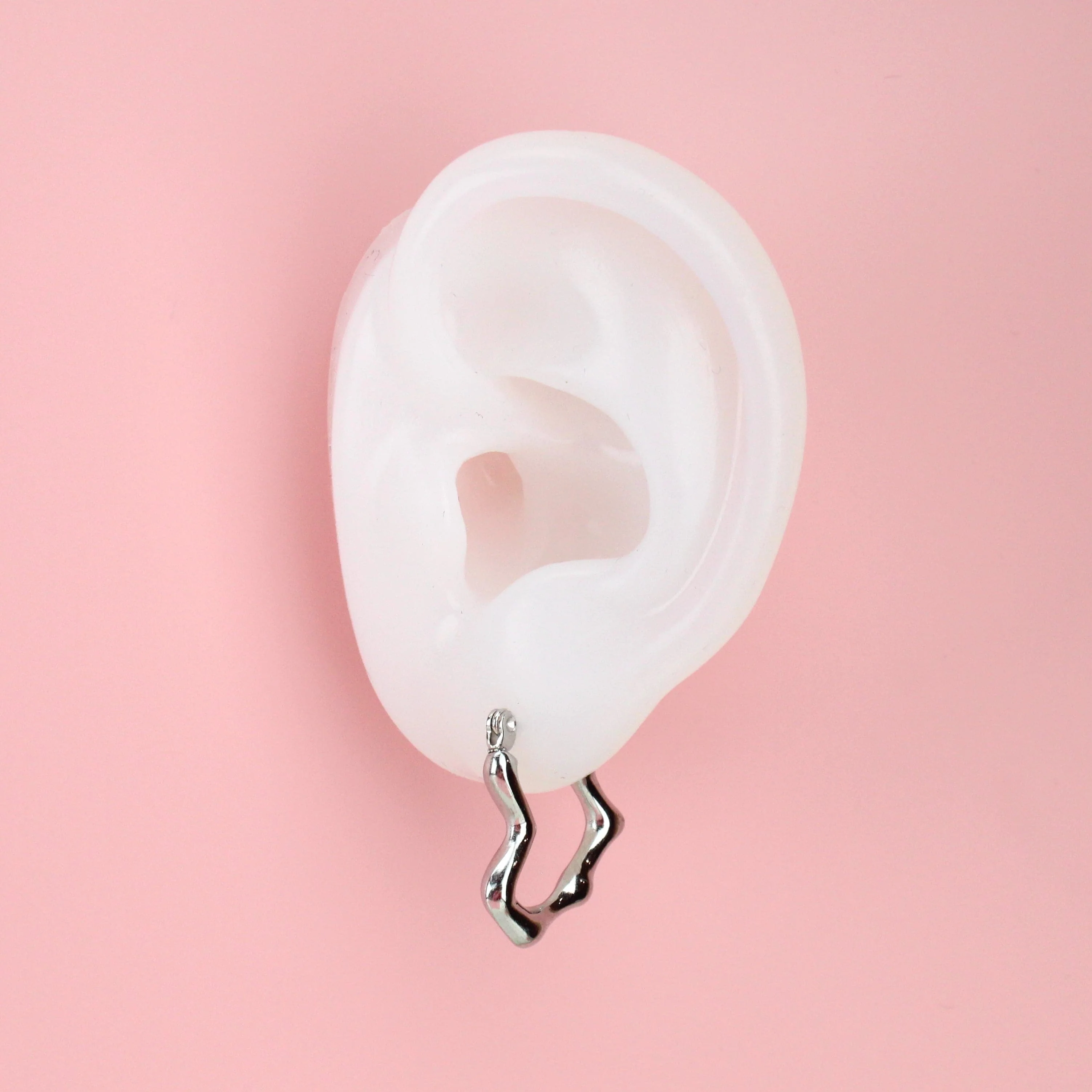 You Make My Heart Melt Hoop Earrings - Image 6
