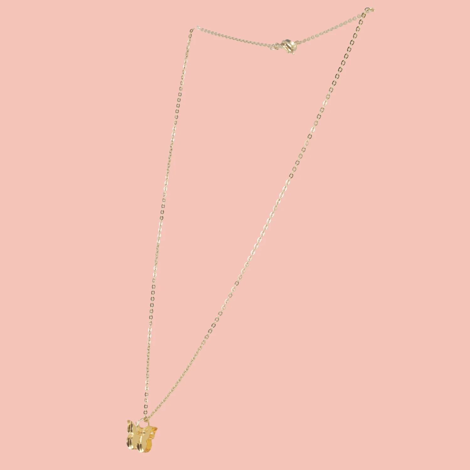 You're my Butterfly, Sugar Baby Necklace (Gold Mirror) - Image 4
