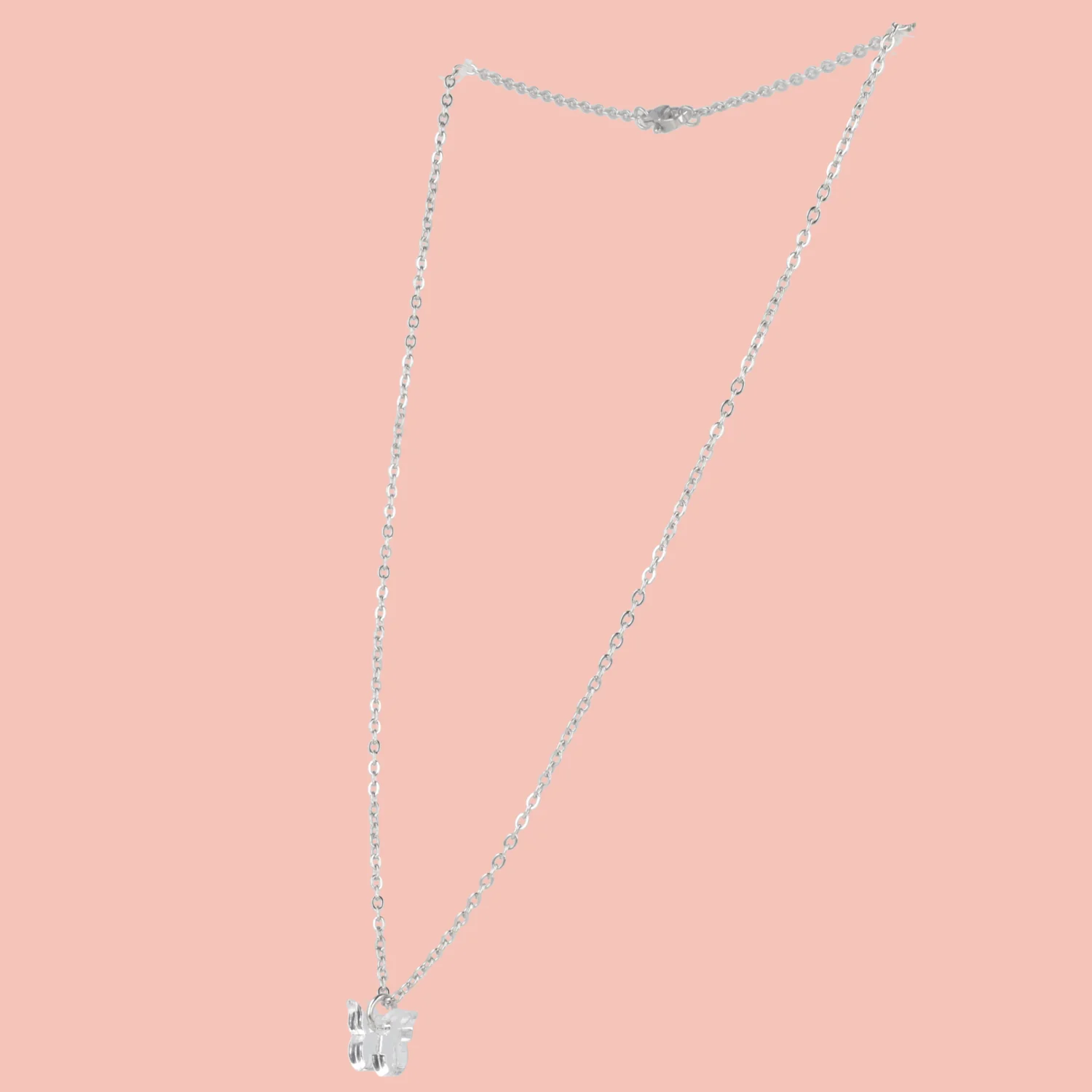 You're my Butterfly, Sugar Baby Necklace (Silver Mirror) - Image 5