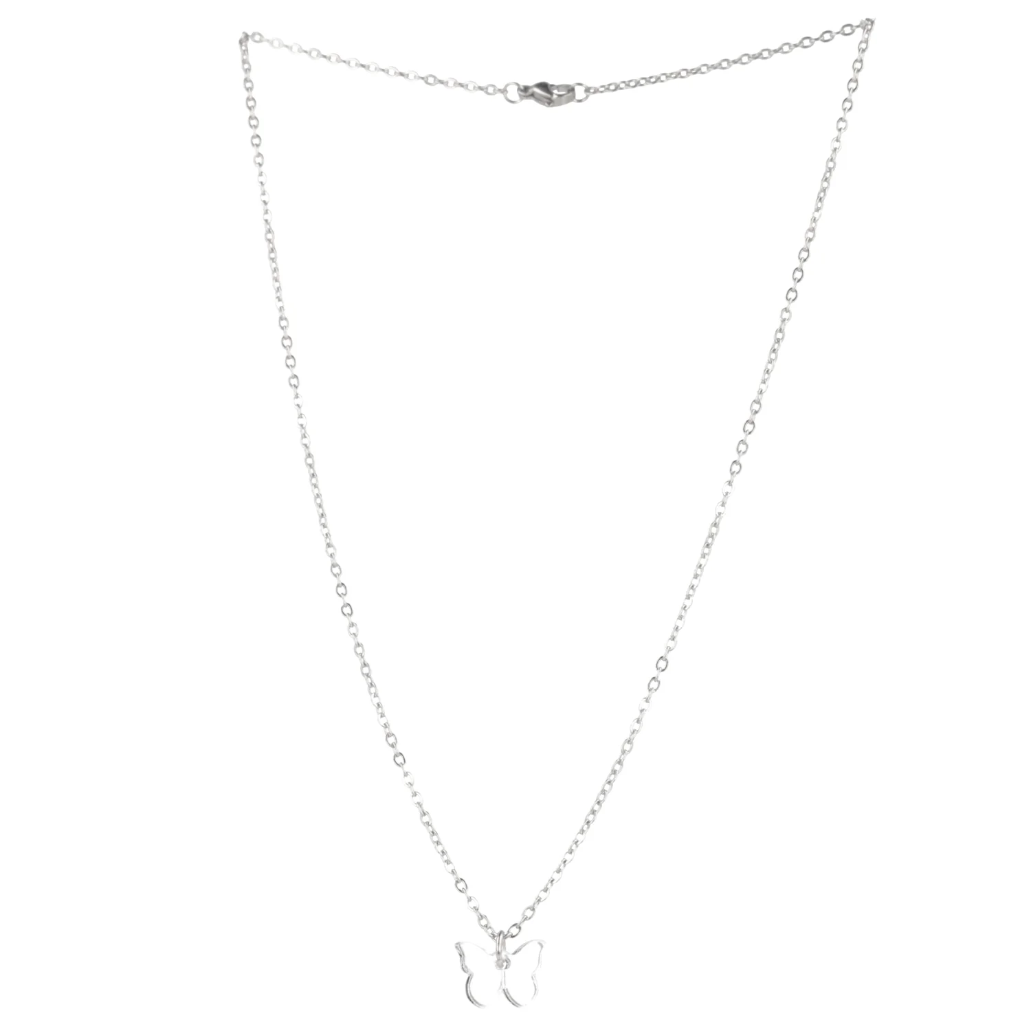 You're my Butterfly, Sugar Baby Necklace (Silver Mirror) - Image 7